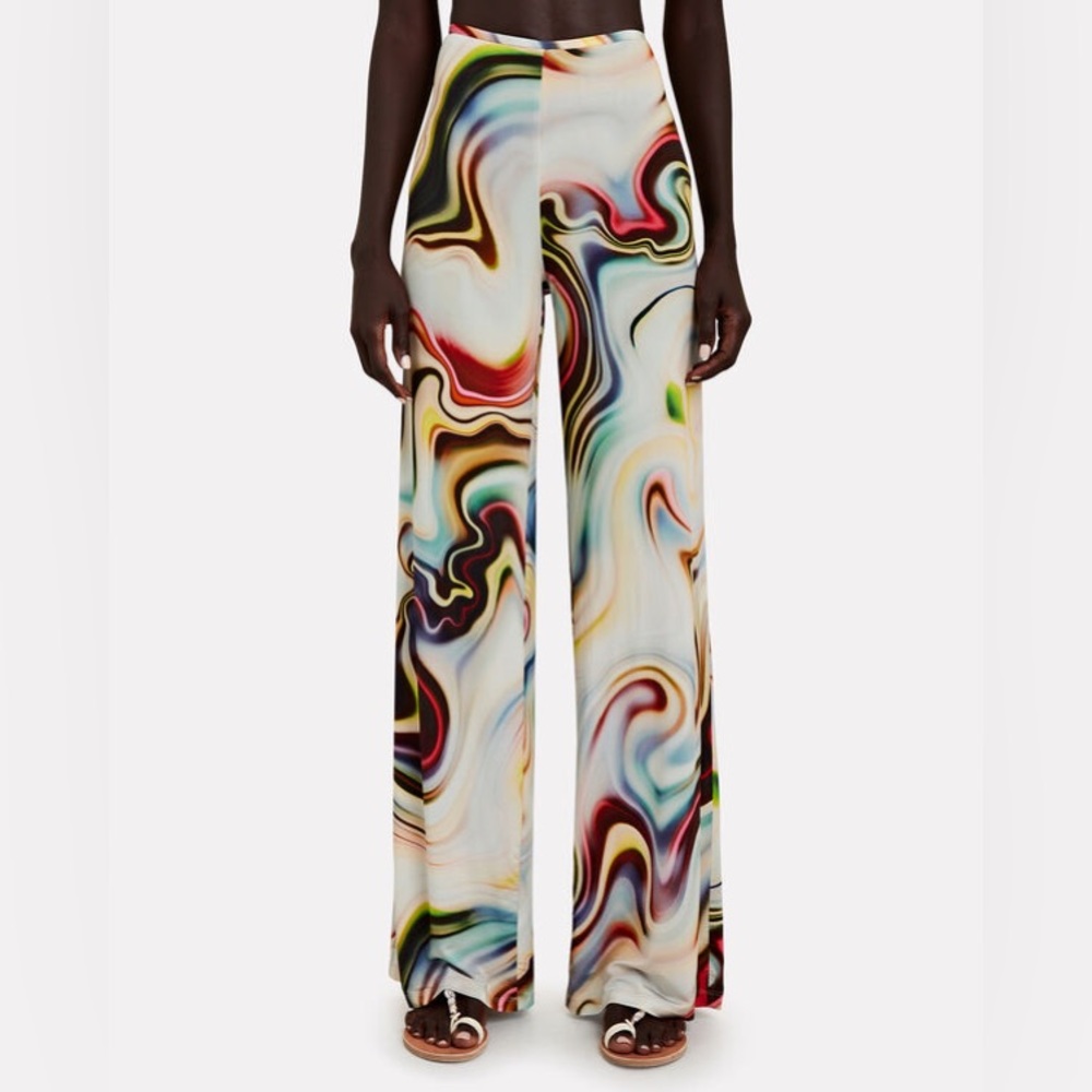 Never been worn: Alexis' Gioia pants with and elegant, wide-leg silhouette.